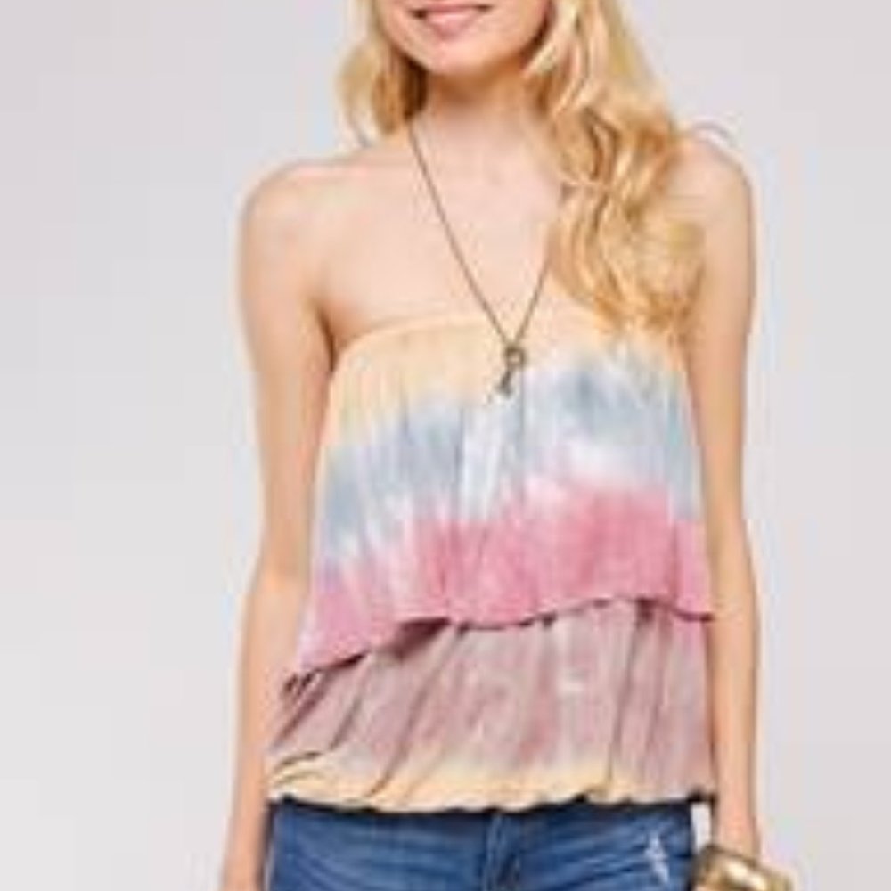 New Urban X Yellow Buttercup Tube Top
